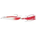 Пилькер Stinger Aottom Strike BiColor Pilk 400g/ грамм #2 White-Fl. Red/GLOW #10/0 (приманка для морской рыбалки)