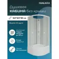 Душевая кабина Niagara Briz (100х100х195), высокий поддон, без крыши