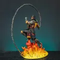 Скорпион металлическая коллекционная фигурка в росписи Мортал Комбат / Scorpion Mortal Kombat