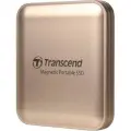 Твердотельный диск 4TB Transcend ESD420 USB 3.2 Gen 2.2 Type-C [R/W - 2000/2000 MB/s] Champagne Gold MagSafe