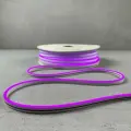 Неоновая светодиодная лента PJ Neon 6м, 6х12мм, 12в, IP 67, гибкий неон, фиолетовый, шаг реза 1см