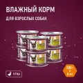 Влажный корм AWARD для взрослых собак паштет из утки с брусникой 6 шт х 200г