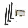 PCIE WiFi карта 1750 Мбит/с, 3 антенны, для Win7/8/10/OS, высокоскоростная