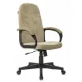 Кресло руководителя Бюрократ CH 002 Fabric песочный Light-21 крестов. пластик