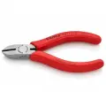 Бокорезы KNIPEX с пружиной, 110 мм, фосфатированные, обливные ручки KN-7011110