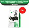 Сухой корм AJO Dog Mini Hypoallergenic с гречкой для собак миниатюрных и малых пород, склонных к аллергиям 2 кг