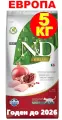 Farmina Корм сухой N&D Prime Cat Chicken & Pomegranate Adult курица с гранатом для взрослых кошек 5 кг