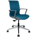 Кресло офисное Norden Некст синяя ткань / темно серый пластик
