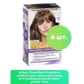 L'Oreal Paris Excellence стойкая крем-краска для волос, 6.11 ультрапепельный темно-русый - 6 шт