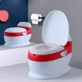 Горшок детский 'Унитазик музыкальный' с ручками, адаптер для детей