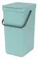 Встраиваемое мусорное ведро Sort & Go (16 л), Мятный, 109843