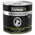 Четвероногий гурман PLATINUM LINE для взрослых собак с рубцом в желе (525 гр х 6 шт)