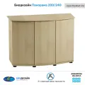 Тумба под аквариум с дверями Биодизайн Панорама 200/240 Беленый дуб