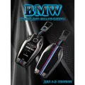 Чехол на смарт ключ зажигания BMW / БМВ с 3 кнопками с логотипом