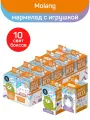 Мармелад жевательный Sweet Box Свит Бокс с игрушкой, Molang, 10 шт по 10 г