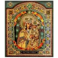 Набор для вышивания Образа в каменьях #7722 Споручница грешных, Вышивка бисером, 38.5 x 47 см