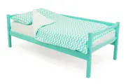 Детская кровать тахта односпальная Бельмарко Svogen 165*76 см, мятный