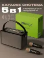 Караоке-система Ohmigo с функцией дуэта, 2 микрофона, караоке колонка, bluetooth