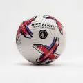 Футбольный мяч Nike Flight Super размер 5, бело-красный, для улицы и зала.