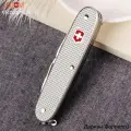 Victorinox Pioneer X Alox 0.8231.26 SAK премиум с ножницами 9 функций 93 мм серый
