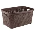 Корзина для белья Hobby Life Rattan 08 1093 35 л 1 коричневый 53.5 см 36.5 см 1 шт. 35 л 53.5 см отсутствует