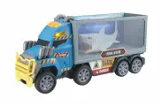 Игрушка со встроенным двигателем для детей Teamsterz Грузовик с акулой MONSTER MOVERZ