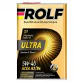 Масло моторное, ROLF, ULTRA, SAE 5W40, A3/B4, SN/CF, 1л