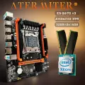 Комплект материнская плата Atermiter X99H + Xeon 2670V3 + 32GB DDR4 ECC REG 2x16GB BLACK