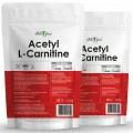 Ацетил-Л-Карнитин Atletic Food Acetyl L-Carnitine Powder - 100 г, натуральный 2 штуки
