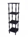 Этажерка Монте 4 полки (Венге)