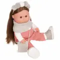 Кукла девочка Antonio Juan Ирис в серо-розовом 38 см