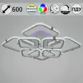 Потолочная люстра Reluce 06321-3.3-4+4A WH+CR (RGB)