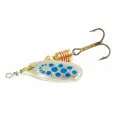 Блесна вращающаяся Mepps COMET PTS, 5, SILVER/Blue dots, комплект из 1 штука