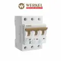 Автоматический выключатель 3P Werkel W903P166, 16 A, ВТХ C, 6 kА