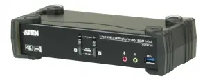KVM-Переключатель ATEN CS1922M, USB Type A, DisplayPort, HDMI, 2 порта, 4K
