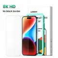 Защитное стекло UGREEN для iPhone 16 Pro, 2 шт, 8K no black border, с аппликатором для самостоятельной установки