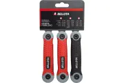 3 складных набора по 8 ключей Bellota Allen и Torx 6455P3