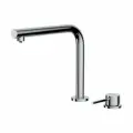 Смеситель для кухни OMOIKIRI Nara 2 Plus-S-C для установки под окно / с подключением фильтра и вытяжным изливом / хром