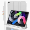Чехол для iPad Air 11 M3 (2025), Air 11 M2 (2024), Air 5 (2022), Air 4 (2020) Тройное Сложение TPU Case Light Gray