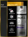 Краска аэрозольная 1K Ford Sea Grey 6DYE металлик 520 мл, базовая автомобильная ремонтная эмаль, HOTZ