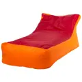 Кресло-мешок Пуффбери «Кушетка», размер большой, Оксфорд Оранжевый и красный