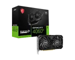 Видеокарта Msi GeForce RTX 4060 Ti VENTUS 2X BLACK 8G OC BULK