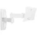 Кронштейн для телевизора Holder LCDS-5064 белый 10-32 макс.30кг настенный поворотно-выдвижной и накл