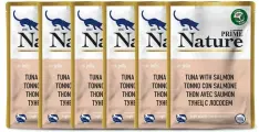 PRIME NATURE 100гр в желе Тунец с лососем для кошек х 6шт.