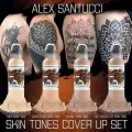 Набор тату красок World Famous ALEX SANTUCCI COVER-UP (4 шт по 30 мл)