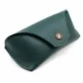 Кожаный футляр для очков для чтения, Hyde Bottle by J.Audmorr, зеленый, мужской и женский