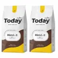Кофе в зернах TODAY Blend №8 Arabica 100% Premium, 200 гр. х 2 шт.
