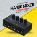 Студийный усилитель для наушников HA400 MICROAMP компактный 4-канальный усилитель для наушников с раздельными регулировками уровня выходов