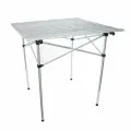Реечный стол алюминиевая столешница складной 70*70 см для туризма рыбалки и отдыха