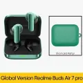 Беспроводная гарнитура Realme Buds Air 7 Pro (зеленый цвет, активное шумоподавление, длительное время автономной работы)